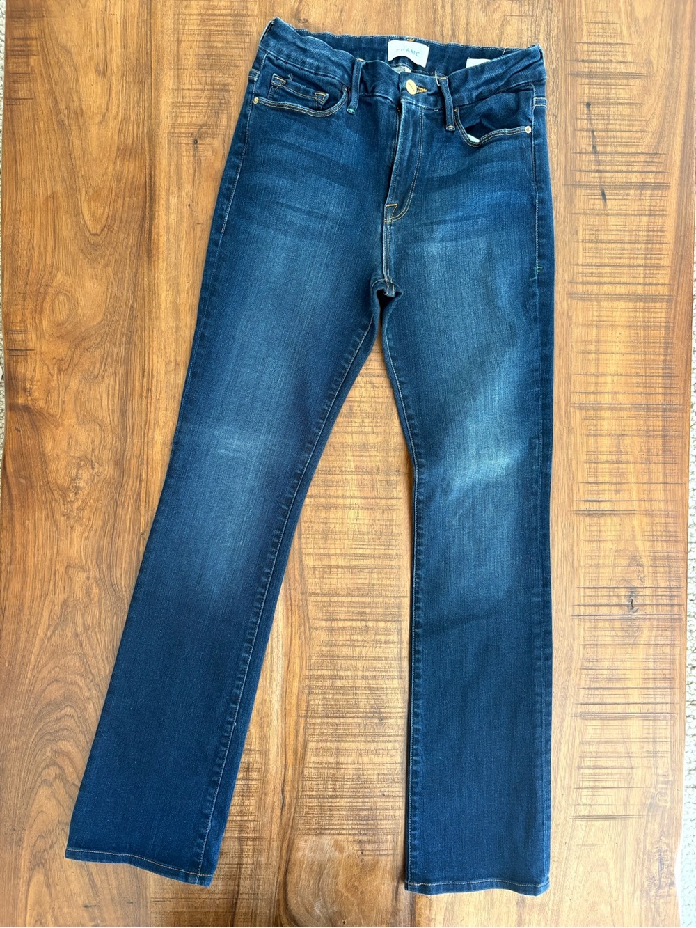 Frame “Le Mini Boot” Dark Wash Jeans size 29